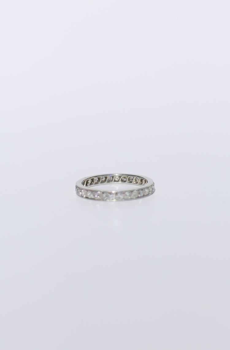 Vintage Art Deco Eternity Diamond Band